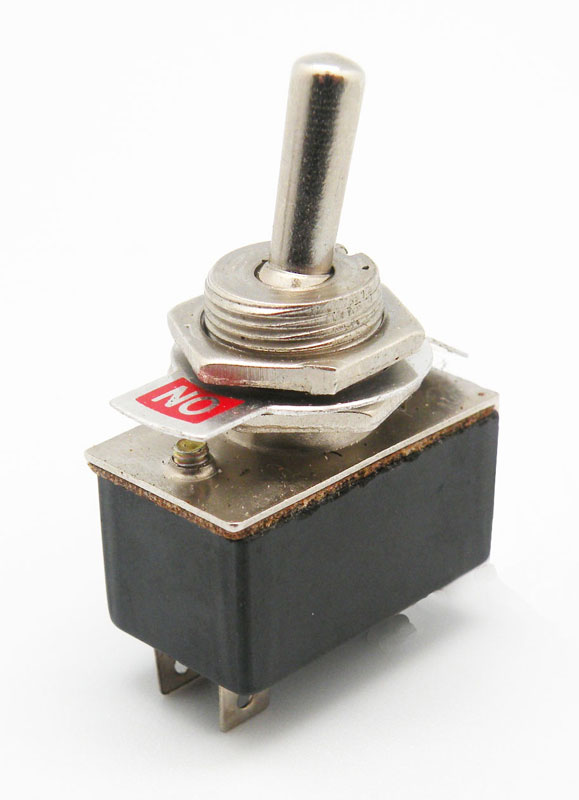 Componentes del interruptor - TA1-1A-DC-4 - interruptor, palanca, 2P SPST  OFF-ON, tornillo - RS